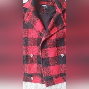 Red and black Buffalo plad Jacket